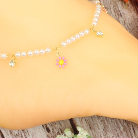 "Dainty Anklet for Women – Elegant Everyday Jewelry & Perfect Gift | MLCRC1166 - Picture 10 of 10